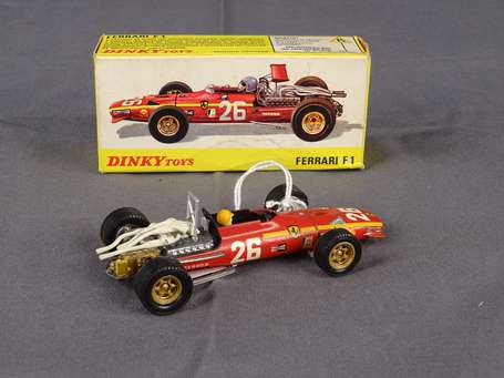 Dinky toys - Ferrari F1 - manque le panneau - Tres