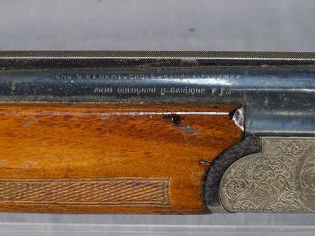 fusil Bolognini superposé N°16755 Cat.C1c cal. 12 