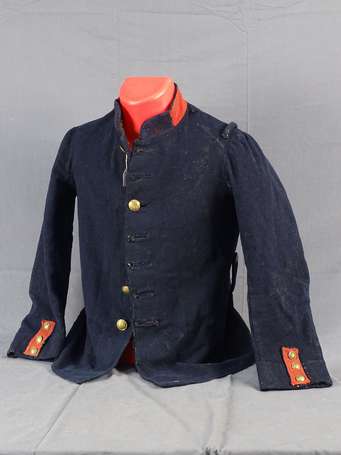 14/18 - Veste mod 1897, dit ras le cul piou piou, 