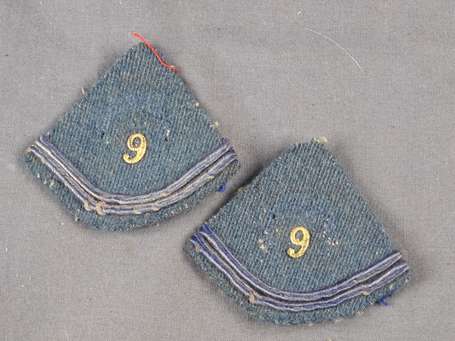 14/18 - Patte de col, officier, infanterie, état 