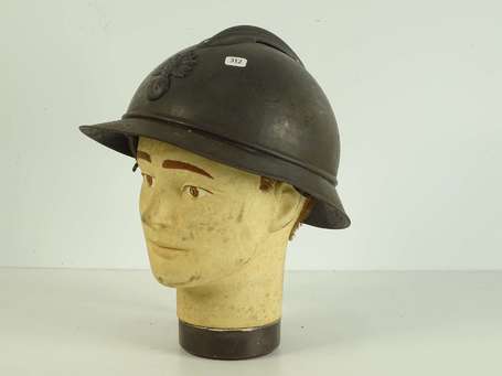14/18 - Casque Adrian - Infanterie - complet, 