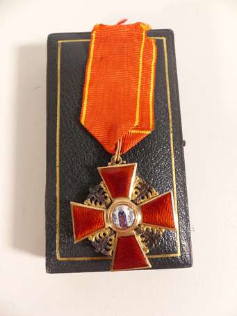 Russie - Ordre de Ste Anne , croix de 2eme classe 