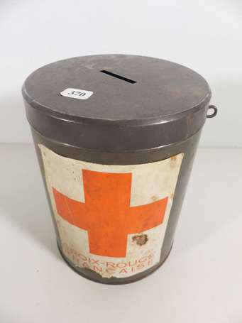 2GM - France - Croix rouge - Urne avec étiquette 