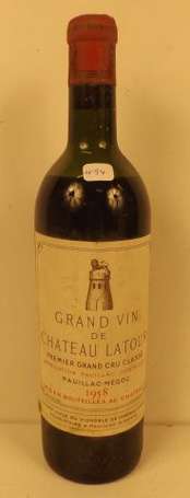 1 Bt Château Latour 1958 1 GCC Pauillac Niv 4,5 