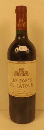 1 Bt Les Forts de Latour 1975 Pauillac ETLA