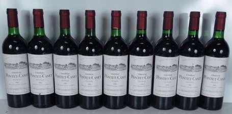 9 Bts Château Pontet Canet 1982 Pauillac, 