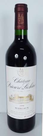 1 Bt Château Prieuré Lichine 1998, étiquette 