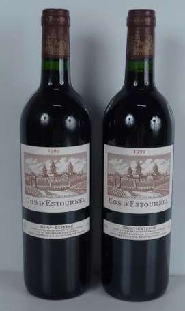 2 Bts Château Cos d'Estournel 1999 Saint Estèphe