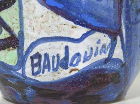 BAUDOUIN Jean-Paul (né en 1946) - Vase en 