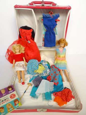 Mattel Barbie , valise midge , 2 poupées ,  