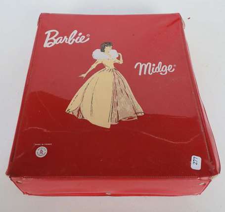 Mattel barbie , valise midge ; 2 poupées , 