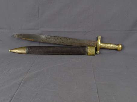 Glaive d'infanterie modèle 1831, numéroté 104, 