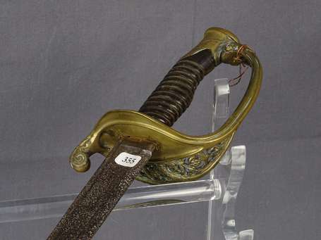 Sabre officier d'infanterie 1845 sans fourreau, 