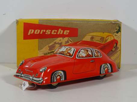 Joustra - voiture Porsche - modèle tôlé à friction