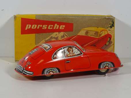 Joustra - voiture Porsche - modèle tôlé à friction