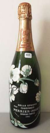 1 Bt Champagne Perrier Jouet  Belle époque 1982