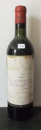 1 bt Château Mouton Baron Philippe 1961 5e GCC 