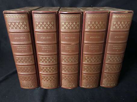 Livre - Molière - Théâtre complet en 5 volumes 