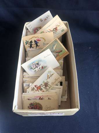 Fantaisies , cartes mignonnettes illustrées - une 