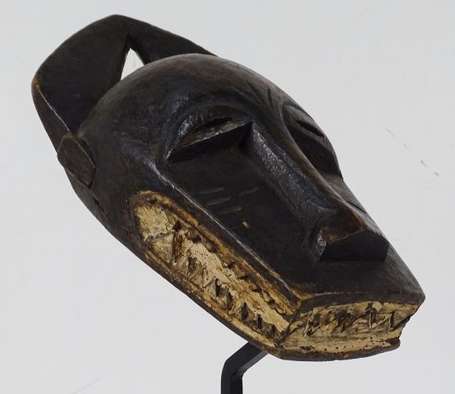 Ancien masque de danse en bois dur (Bo-nun) 
