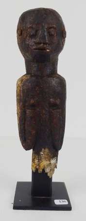 Ancienne statuette votive en bois dur 'Bochio' 