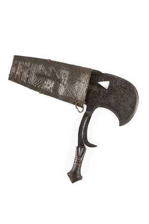 Ancien et petit couteau de guerrier 'Muselé' à la 