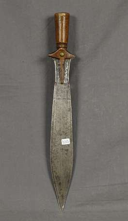 Ancien petit sabre de guerrier en bois métal à la 