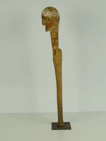 Ancienne marionnette articulée en bois dur, reste 