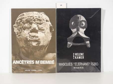 Deux catalogues N°1 - 'Ancêtres M'Bembé' Galerie 