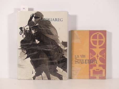 Deux ouvrages N°1 - 'La vie du Sahara' Musée de 