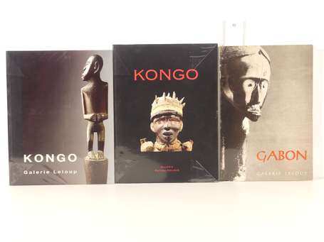 Trois ouvrages N°1 - 'Kongo' Galerie Leloup, juin 