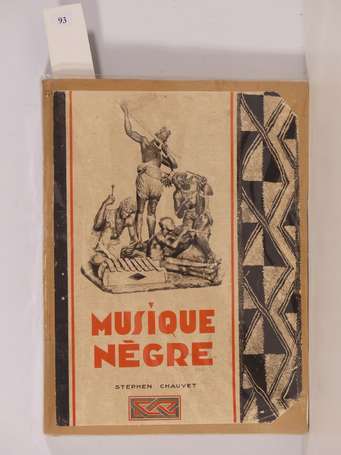 'Musique Nègre' Stéphen Chauvet, édition rare 