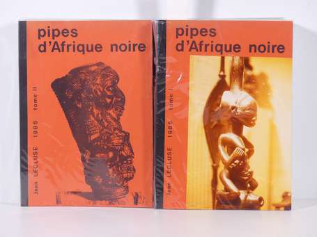 'Pipes d'Afrique Noire' deux volumes, Jean Lecluse