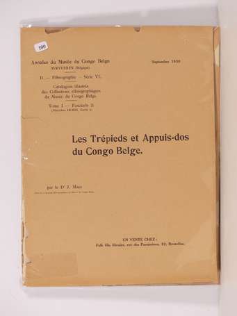 Annales '''Les Trépieds et appuis-dos du Congo 