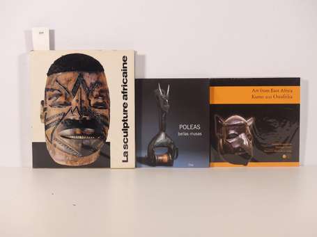 Trois ouvrages N°1 - 'La sculpture africaine : 