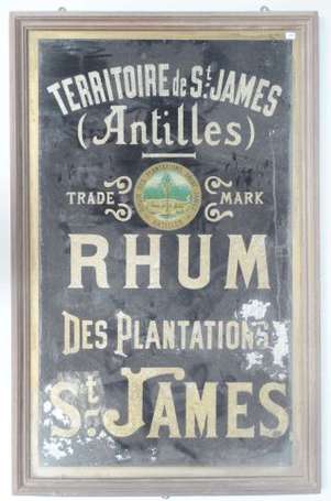 RHUM DES PLANTATIONS ST-JAMES (Antilles) : Panneau