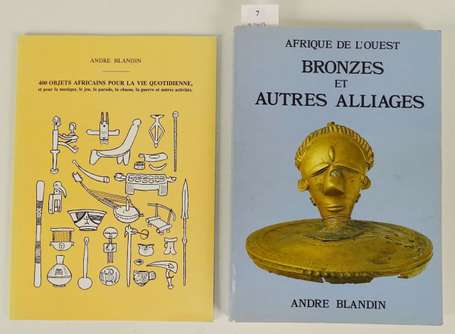 Deux livres d'André Blandin  'Bronzes et autres 