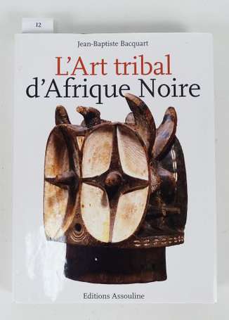 livre 'l'Art Tribal d'Afrique noire' JB Bacquart 
