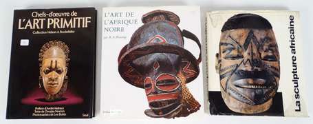 Trois livres 'Chef d'œuvre de l'art primitif' N 