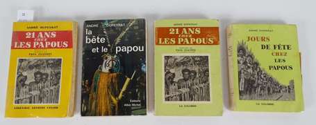 Quatre récits de voyage du Père André Dupeyrat 