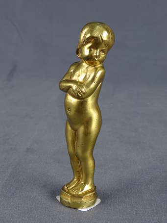 Sceau à cacheter en bronze à motif d'un putti, 