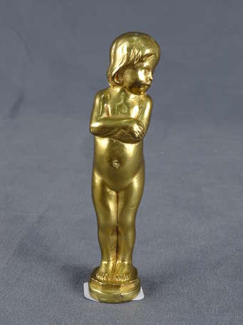 Sceau à cacheter en bronze à motif d'un putti, 