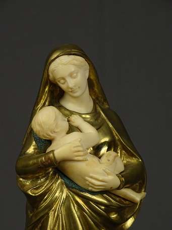 MORICE Léon (1868-1930) - Vierge à l'enfant. Sujet