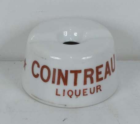 COINTREAU Liqueur : Encrier en porcelaine. Ca 1920
