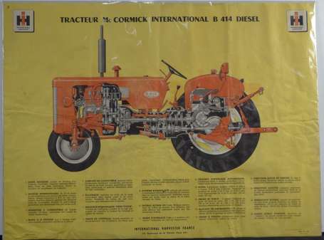 TRACTEUR MAC CORMICK INTERNATIONAL B414 DIESEL / 