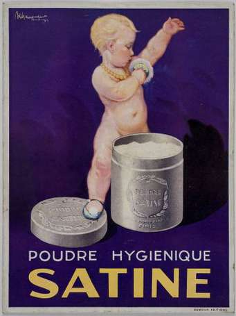 SATINE Poudre Hygiénique : Charmant panonceau 