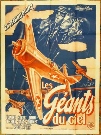 LES GEANTS DU CIEL : Affiche lithographiée 