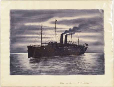 WHITE STAR LINE Paquebot 