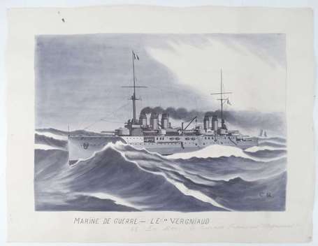 FR 14-18 / MARINE DE GUERRE - Le 