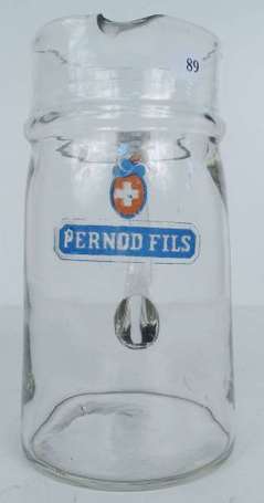 PERNOD FILS : Broc, version peu commune en verre 